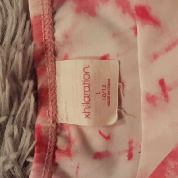 Junior floral swimsuit size Large 10/12 - Picture 5 of 6